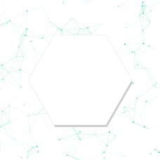 10cm |100mm Blank Hexagon